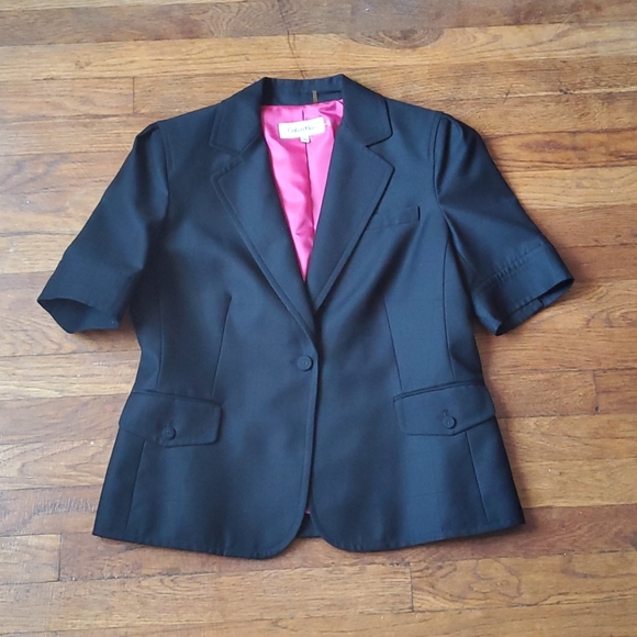 Calvin Klein Short Sleeve Skirt Suit - Picture 4 of 9